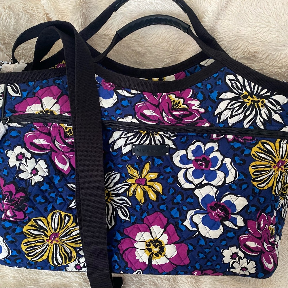 Vera Bradley Carryall Tote NWT African Violet